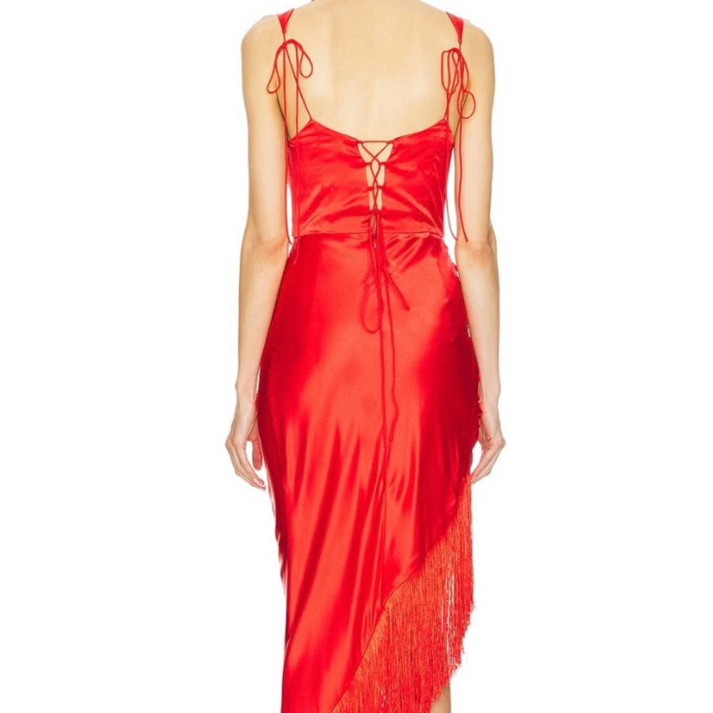 NWT For Love And Lemons Anisa fringe dress - Picture 3 of 5